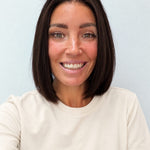 Espresso 10-inch blunt bob wig in dark brown, front view