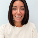 Espresso 10-inch blunt bob wig in dark brown, front view