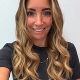 Golden Honey 20-inch wavy wig in golden blonde balayage, front view