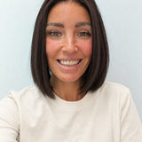 Soft Onyx 10-inch blunt bob wig in soft natural black, front view